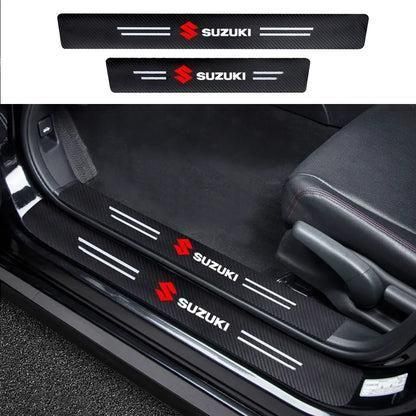 Carbon Fiber Door Sill Protector (Set of 2)