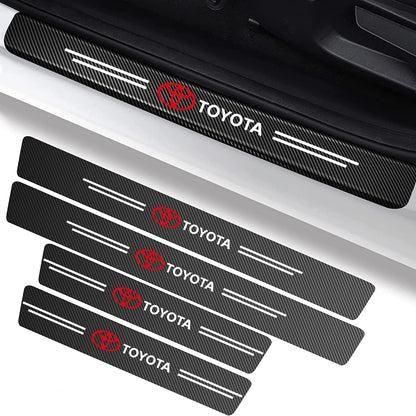 Carbon Fiber Door Sill Protector (Set of 2)